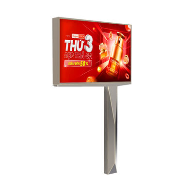 Easy installation steel digital display led screen outdoor P 6 advertising sign boards
