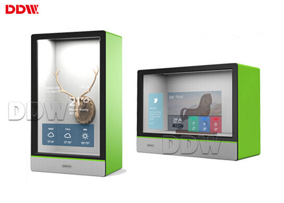 DDW-ADTS8601 Transparent LCD Display Digital Signage 1500cd/m2 Brightness For Retail Store